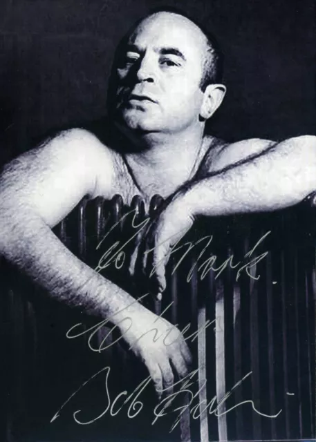 BOB HOSKINS Signed Photograph - Film Star Actor - reprint