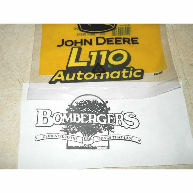 JOHN DEERE HOOD Decal Set GX21156 L110 EUR 17,75 PicClick FR