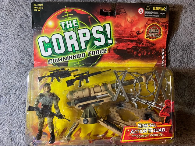 LANARD 2004 THE Corps Elite Commando Force Special Action Squad 03470 ...