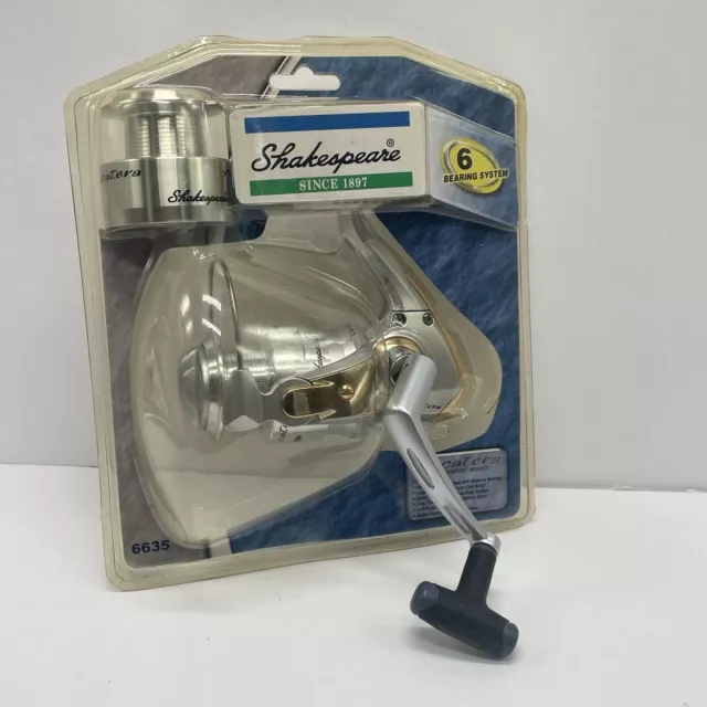 NEW SHAKESPEARE SPINNING reel GX230 with balanced rotor and 4