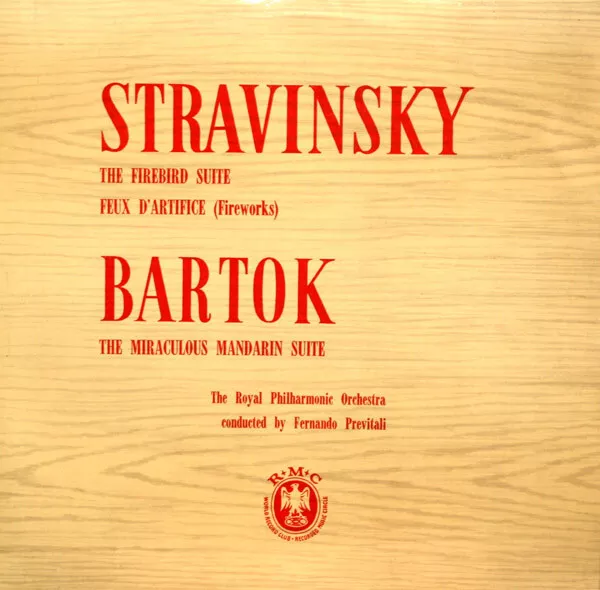 Igor Stravinsky - The Firebird Suite  Feux D'Artifice Fireworks  Th - J1177z