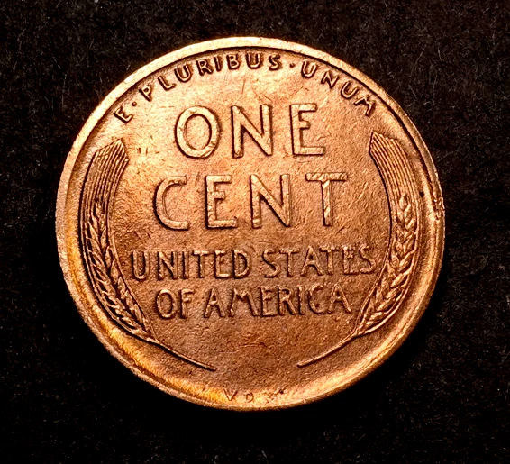 1909 VDB Lincoln Wheat Penny Cent - Choice BU (red) - Better Date! #W421 2