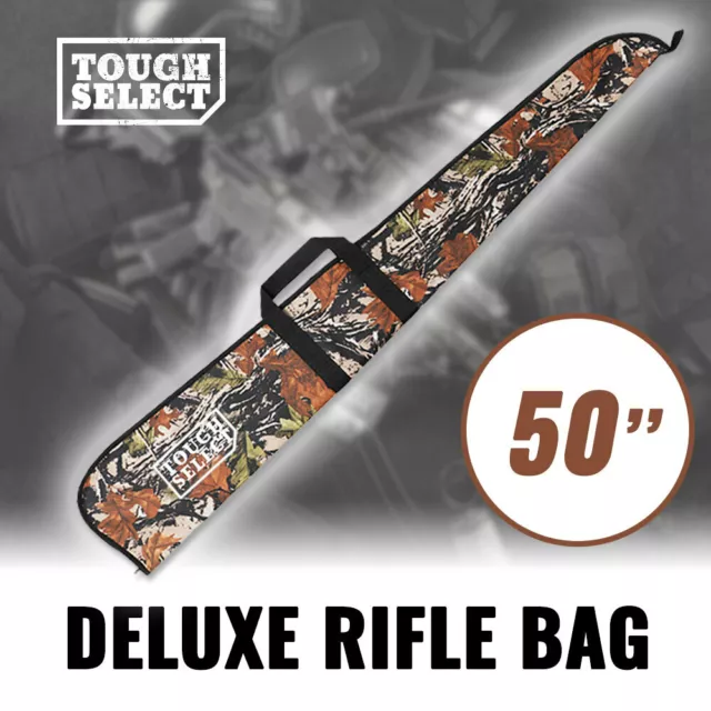 Deluxe Rifle Bag, Gun Bag, Fabric Cover, Foam Padded Shot Gun Shotgun Case