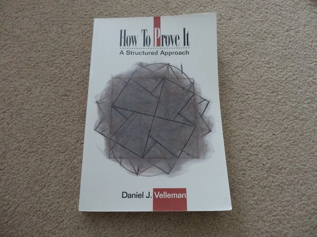 HOW TO PROVE It: A Structured Approach £19.64 - PicClick UK