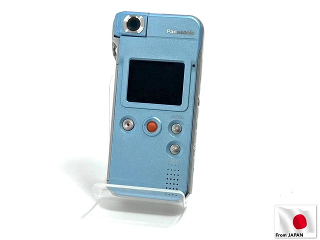 美品Panasonic D-snap SV-AS10-Aブルー ビデオカメラ Panasonic D-snap SV-AS10【完動品】【実写済み