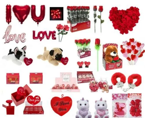 Novedad Rojo San Valentín / Madre Día Corazón Amor Romántico Lindo Bodas Regalos