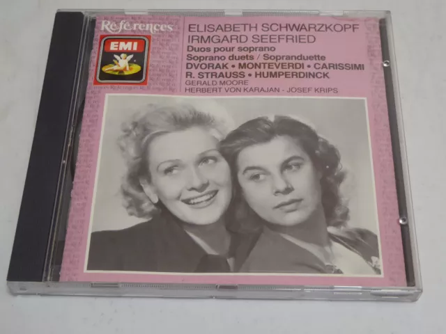 ELISABETH SCHWARZKOPF / IRMGARD SEEFRIED <  Duos pour Soprano  > NM (CD)