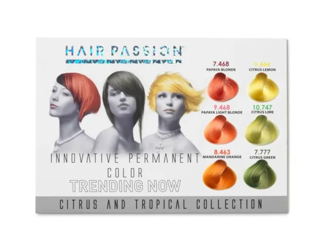 Hair Passion Hair Colour Cream Hair Colour Keratin Infused 100ml Brand New 3