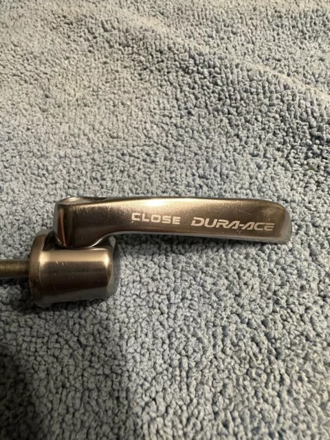 Shimano Dura Ace 7900 Silver Front QR skewer Road Bike Quick Release