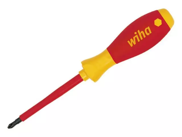 Wiha Softfinish Électrique Slimfix Screwdriver Phillips PH2 X 100mm WHA39565