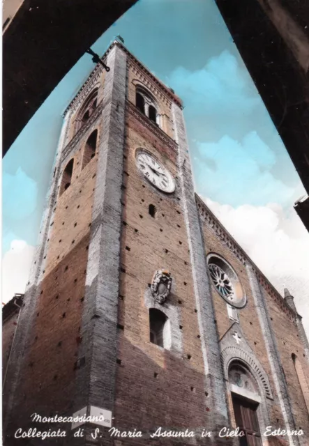 Montecassiano Macerata Collegiata Di S.maria Assunta In Cielo Viag.1968