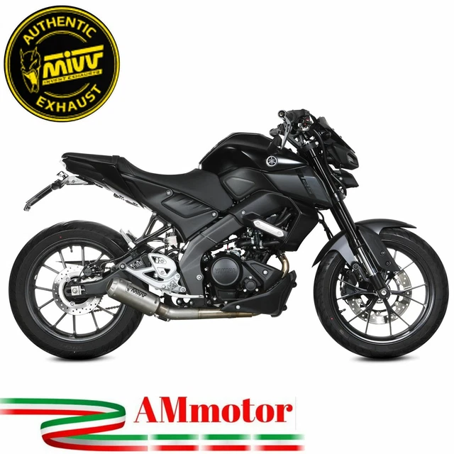 Ligne D'échappement Yamaha MT 125 / YZF 125 – 2021-2022 – Occasion (légères Griffes)
