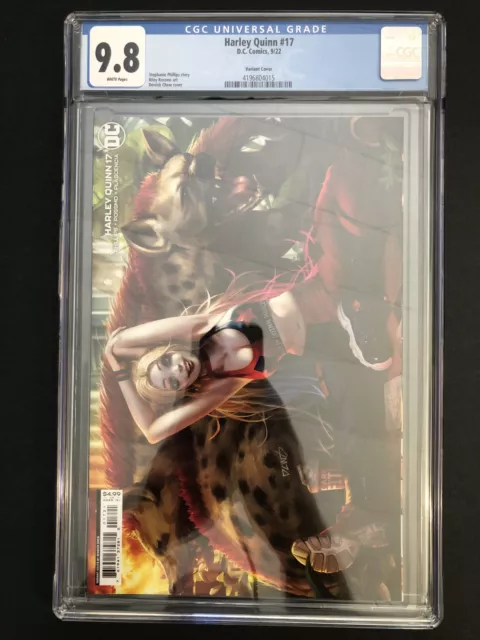 Harley Quinn #17 9/22 DC Comics CGC Graded 9.8 Derrick Chew Variant Cover