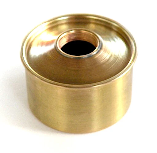 Solid Brass Replacement Oil Pot / Fount for Dietz Police Flash Light