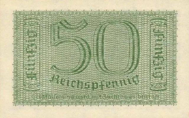 Ro. 550 50  Reichspfennig  unc 2