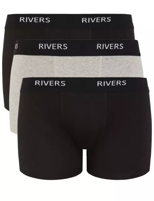 RIVERS - Mens Underwear -  Underwear 3 Pack Boxer Briefs