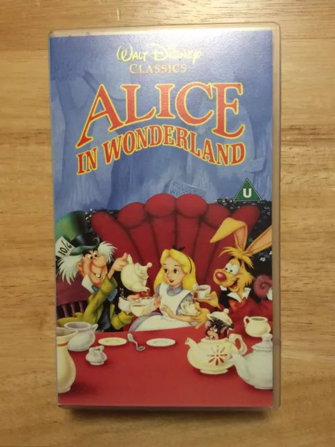 WALT DISNEY CLASSICS Alice in Wonderland VHS Video Vintage £2.99 ...