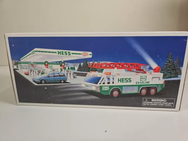 1996 Hess emergency truck toy vehicle