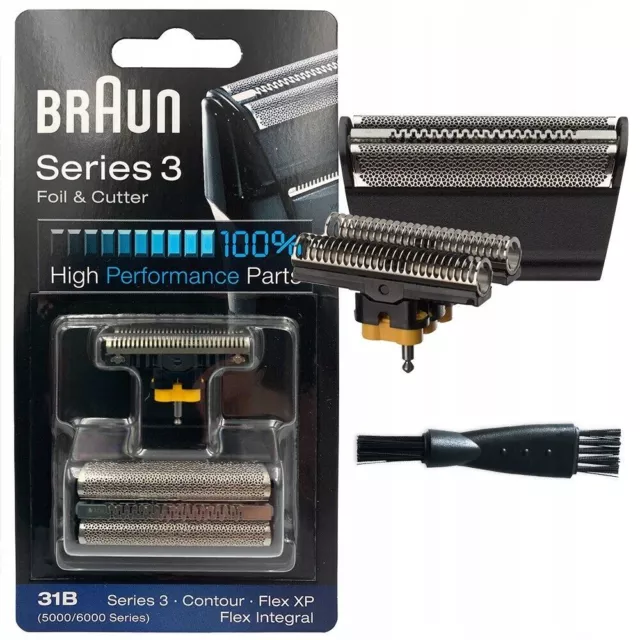 Grille Braun et bloc de lames 31B série 3