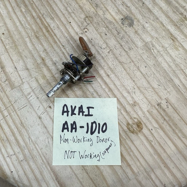 AKAI AA-1010 RECEIVER Parts - Power Switch Speaker Selector Snap E