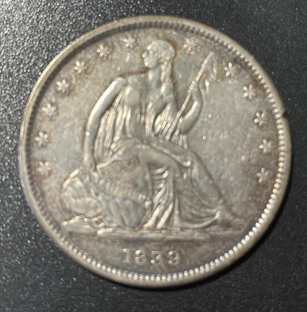 1839 Seated Liberty Half Dollar