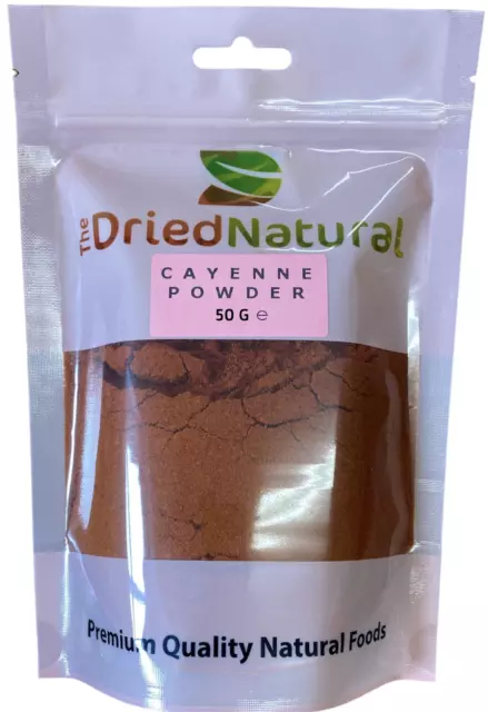 Cayenne Pepper Powder - Premium Quality - Free Postage -  The Dried Natural 2