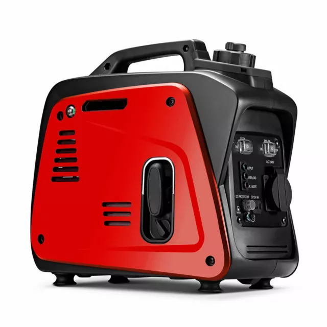 Gentrax Inverter Generator 800W Digital Sine Portable Camping Petrol Silent Type 2