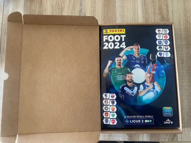 Album Panini FOOT 2024 Ligue 1 2024 Hardcover Cahier Cartonnée vide pour  sticker