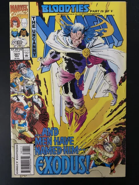 The Uncanny X-MEN #307 Bloodties Part 4 of 5 Avengers Marvel Comics 1993