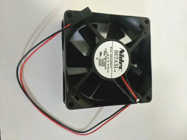 1Pcs  Nidec BETA SL D08A-24TS2 24V0.23A 8cm 8025 Heat Dissipation Inverter Fan