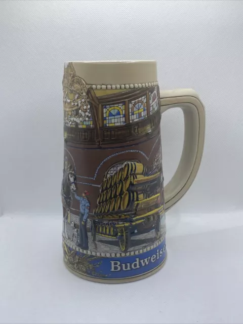 1987 Budweiser National Historical Landmark Series A Clydesdale Stables Stein