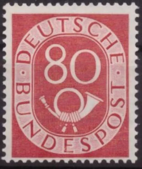 Posthorn Mi Nr. 137 ** postfrisch - 80 Pf. geprüft Schlegel