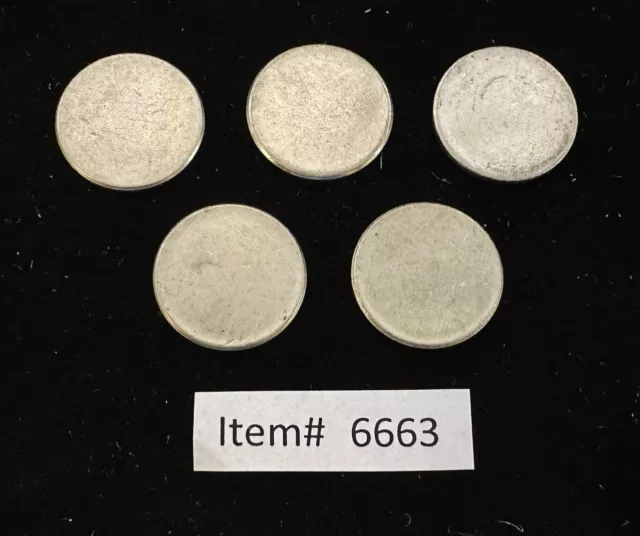Error Coins - U.S. Dime Planchets - Item #6663