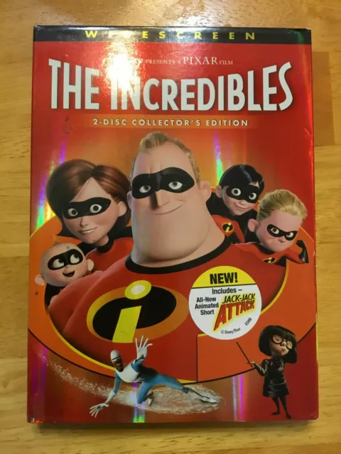 THE INCREDIBLES WIDESCREEN Pixar 2003 DVD $0.99 - PicClick