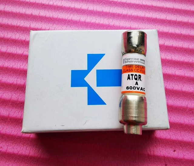 Ferraz Shawmut ATDR6 6 Amp 600V Time Delay Fuse - Class CC (ATDR-6A) 7 thumbnail image