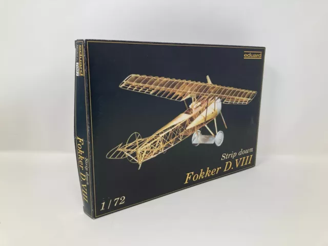Eduard Strip Down Fokker D. VIII 1/72 Scale Model Kit New in Box 144528