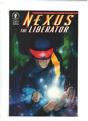 Nexus The Liberator #4 VF 8.0 Dark Horse Comics 1992 Adam Hughes Cover