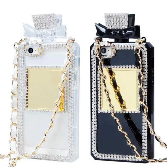 For Samsung S22 S21 S20 Note20/10 S10 Luxury Rhinestone Diamond Crossbody Case