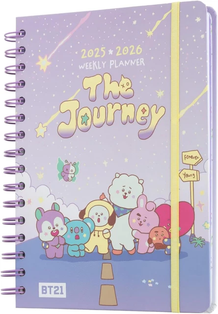 PRESTIGE & DELUXE Agenda compatibile con diario scuola Teenace Graffiti cerchi Multicolori 2025-2026 standard 18x13cm + omaggio portachiave con paillettes e penna multicolore