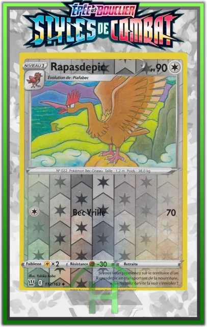 Rapasdepic Reverse - EB05:Combat Styles - 112/163 - Pokemon Card New FR