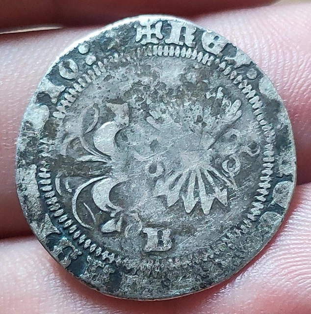 Espagne - 1 Real argent Burgos - Isabel et Ferdinand -