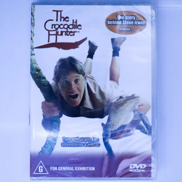 NEW The Crocodile Hunter: Vol 1 (DVD, 2002) Documentary Adventure TV Series - R4