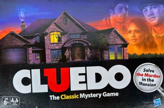 Cluedo The Classic Mystery Brettspiel von Hasbro 2012 (8 Jahre +) ~ komplett