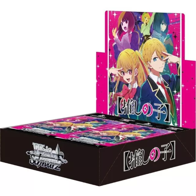 Weiss Noir Oshi Non Ko Booster Paquet Boîte TCG Japon Officiel