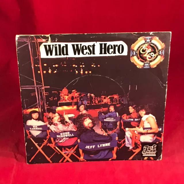 ELECTRIC LIGHT ORCHESTRA Wild West Hero 1977 UK 7" vinyl Single original ELO **