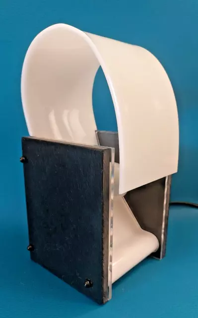 Lamp table Space Age top Vintage anni " 80 Lampada da Tavolo UFO Willy Rizzo ? !