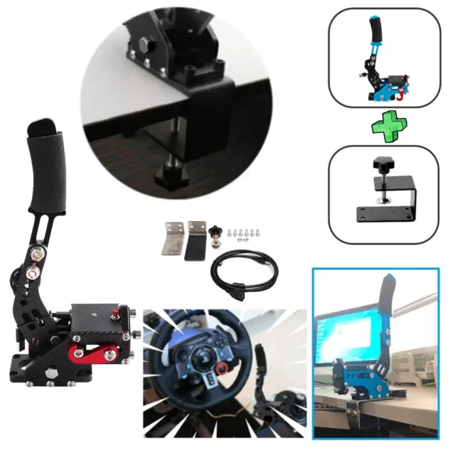 14Bit PS5/PS4 USB3.0 Handbrake Kits for Racing Games Steering Wheel Stand G29 AU