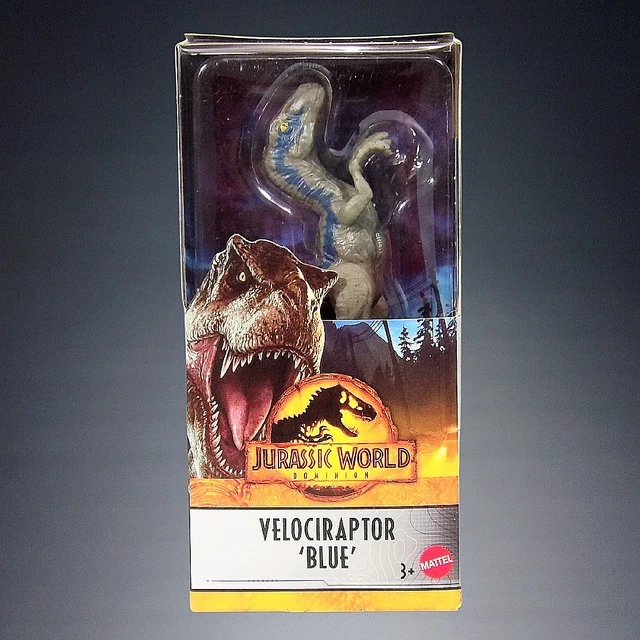 JURASSIC WORLD LEGACY Collection Dinosaur Blue Velociraptor Figure 2017