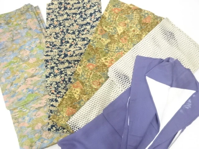 44652# Japanese Kimono / Antique Kimono / Set Of 5