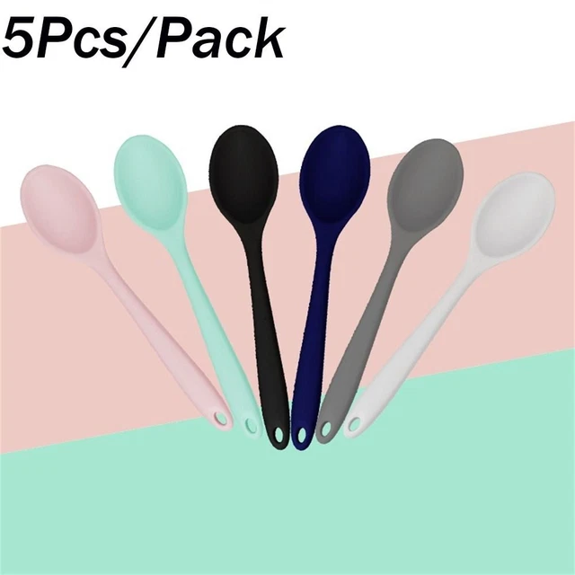 Color Infant Eating Helper Learning Tableware Feeding Spoon Training Spoons